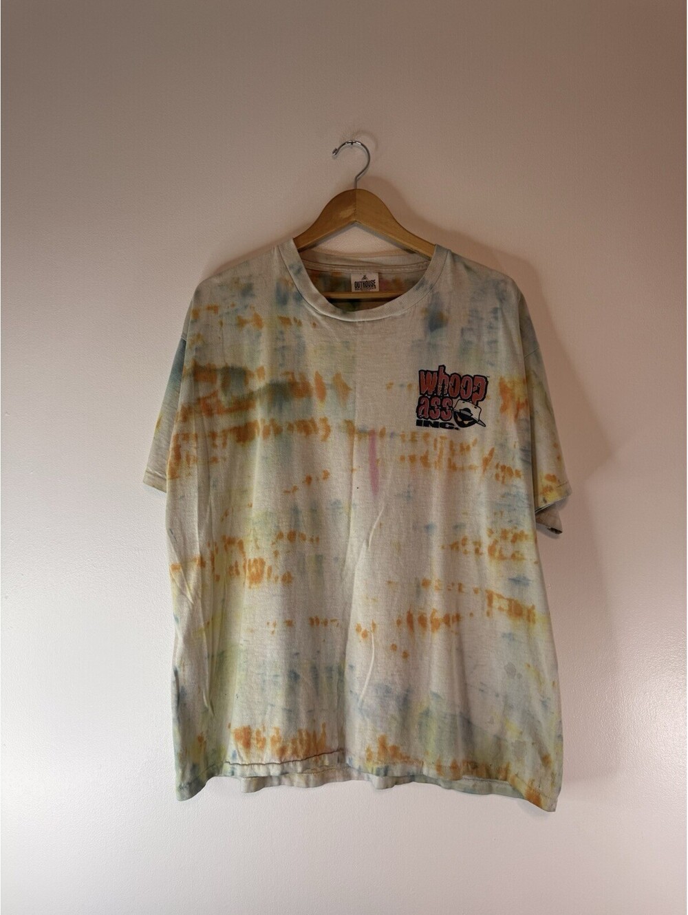 Whoop Ass Inc Tye Dye Shirt Size XL